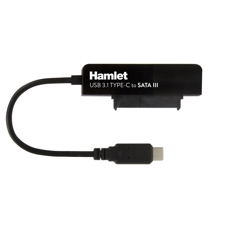 HAMLET BOX  ADATTATORE USB 3.1 TYPE-C TO SATA III